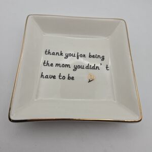 Thank You Mom Trinket Dish